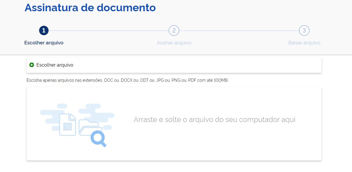 Saiba como fazer sua assinatura digital através do Gov.br