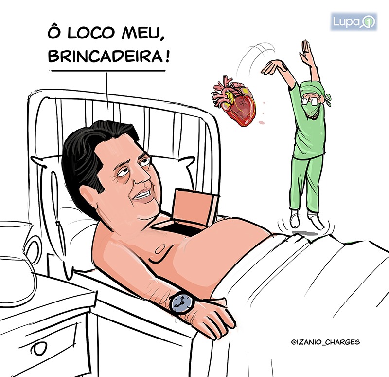 Faustão está com novo coração.