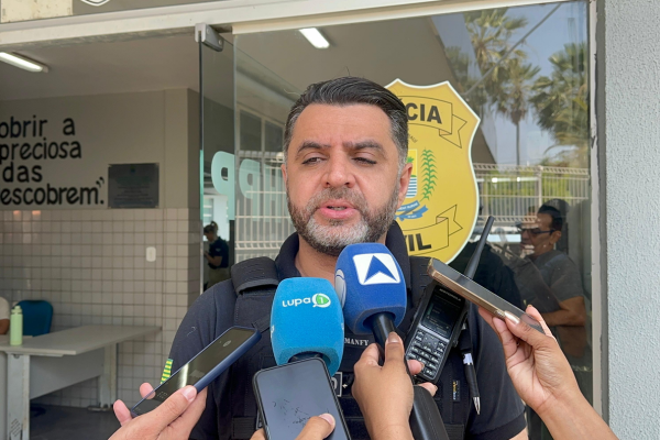 Delegado de Polícia Civil do Piauí Danúbio Dias. Foto: TV Lupa1