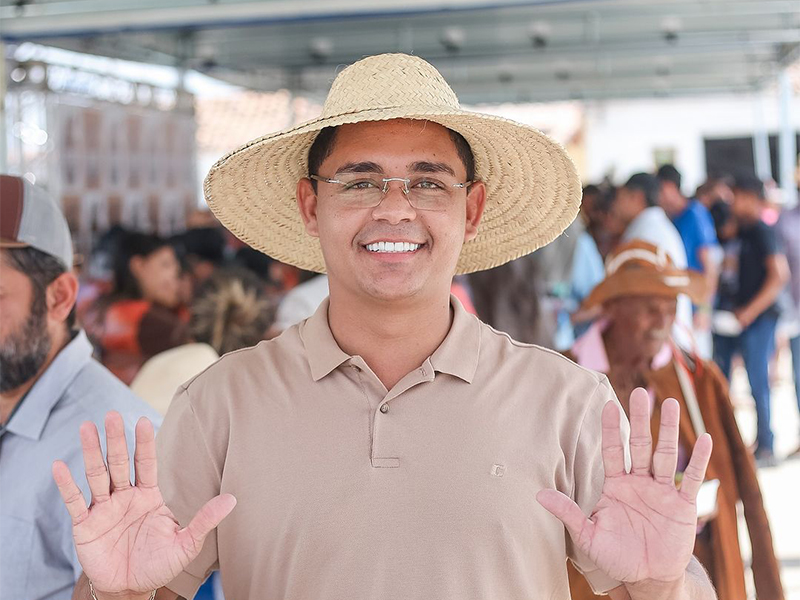 Amostragem/Jaicós: Weslly Bispo lidera com mais de 65% das intenções de voto