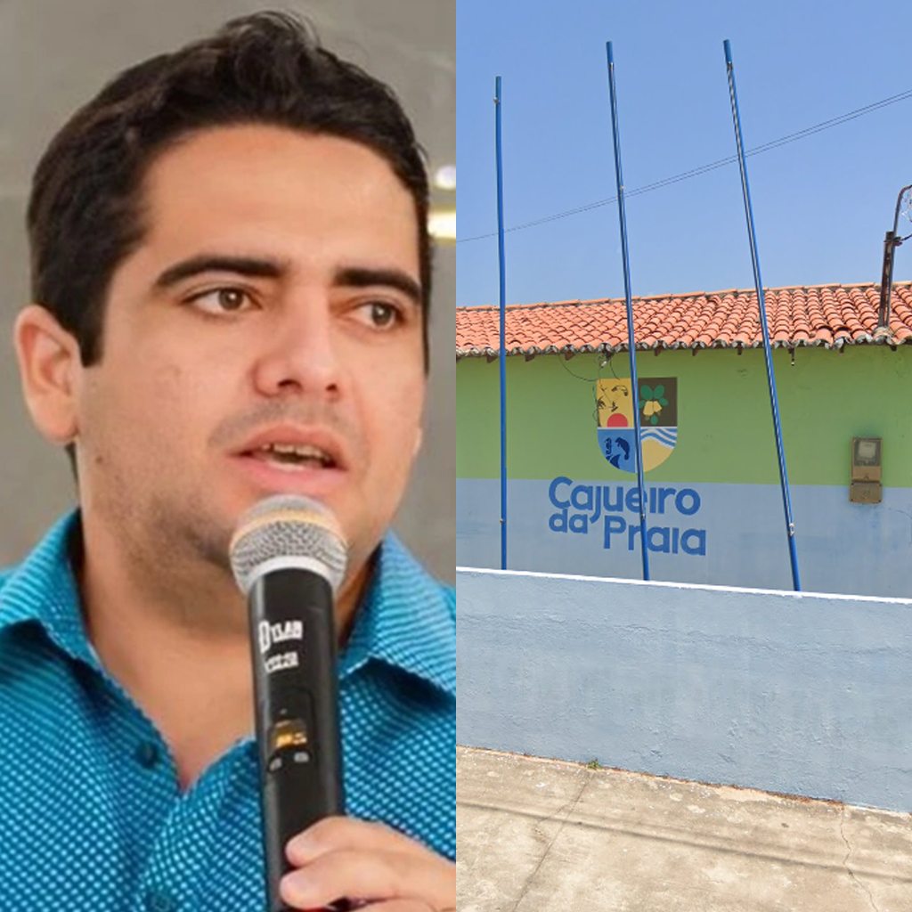 Felipe Ribeiro, prefeito de Cajueiro da Praia-PI