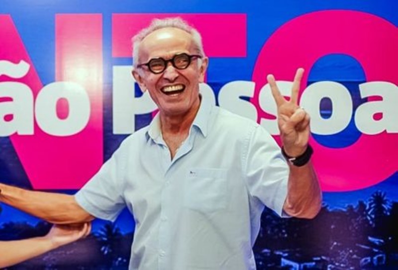 Cícero Lucena é reeleito prefeito de João Pessoa com 64,09% dos votos válidos