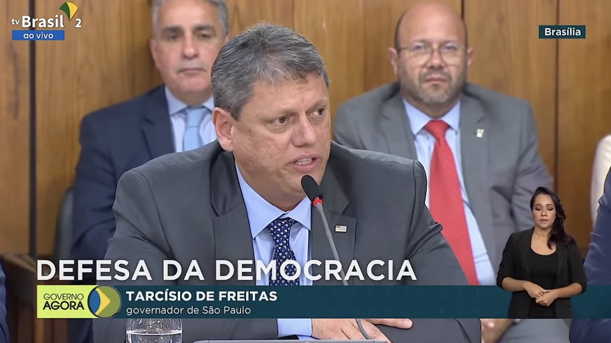 Tarcísio de Freitas - Governador de São Paulo