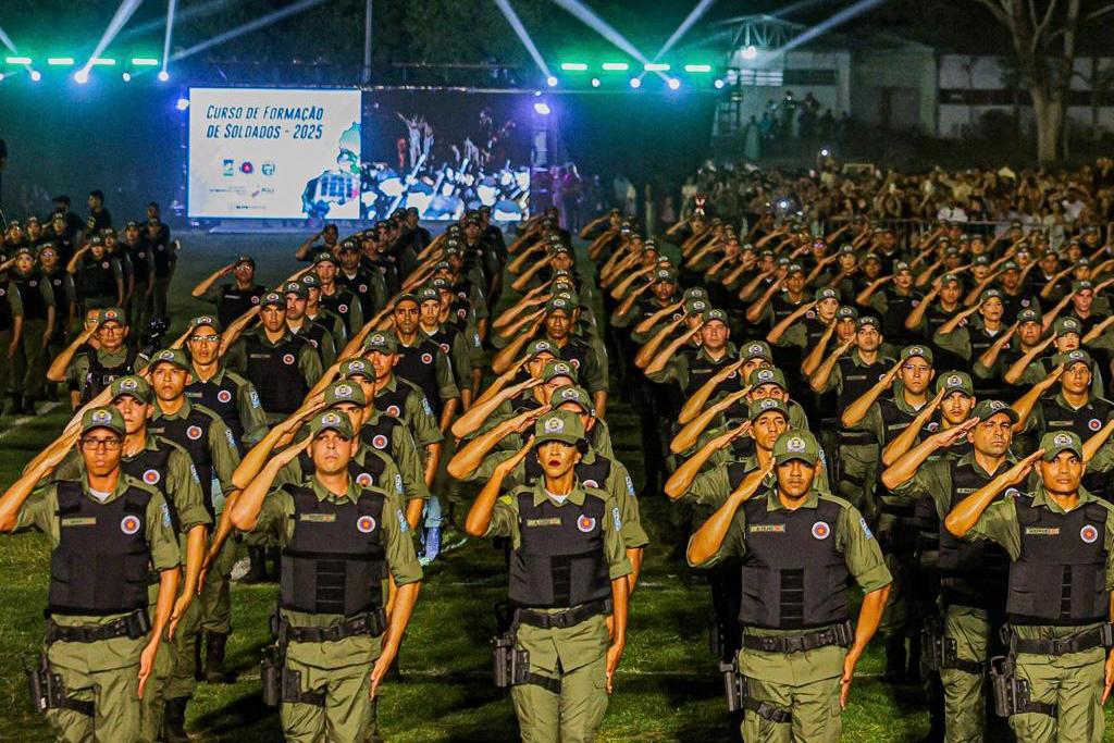 Polícia Militar distribui 600 soldados para reforçar policiamento em Teresina. Foto: Ascom