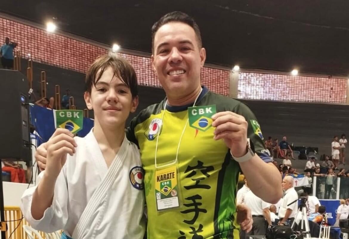 João Gabriel Prado, é convocado para Seleção Brasileira de Karatê