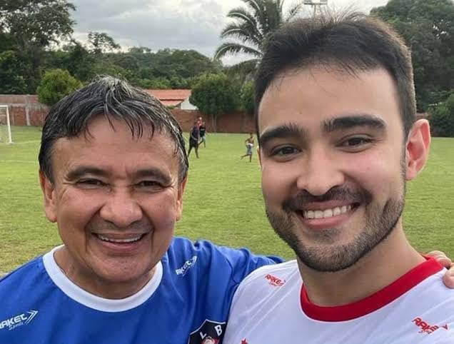 Wellington Dias e o filho, Vinicius Dias