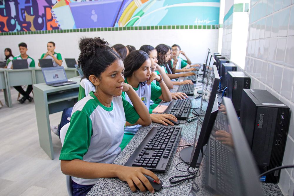 Estudantes da rede estadual  - Foto:Reprodução