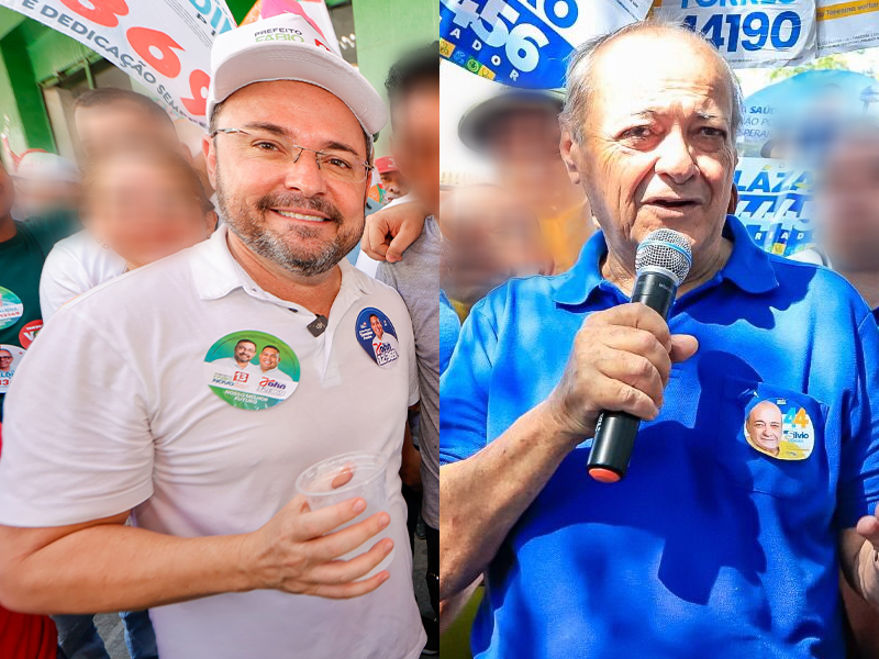 Credibilidade: Fábio Novo já está com 16 pontos a frente de Silvio Mendes