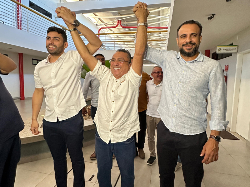 Vereador Draga Alana anuncia pré-candidatura a deputado estadual com apoio de Dudu - Foto: Ezequiel de Sá/ TV Lupa1