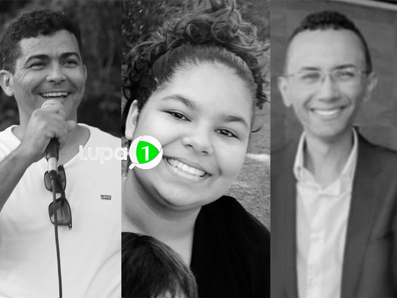 Jardyel Abreu, Mavy Abreu e Wesley Ramos, vítimas fatais - Montagem: Lupa1