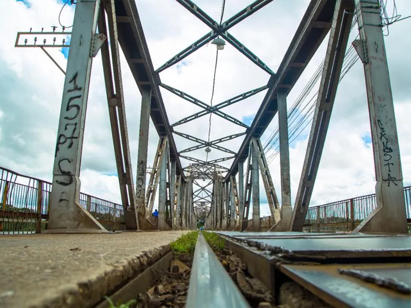 Ponte Metálica entre Teresina e Timon será interditada a partir de 1º de setembro - Foto: Divulgação/ Prefeitura de Timon