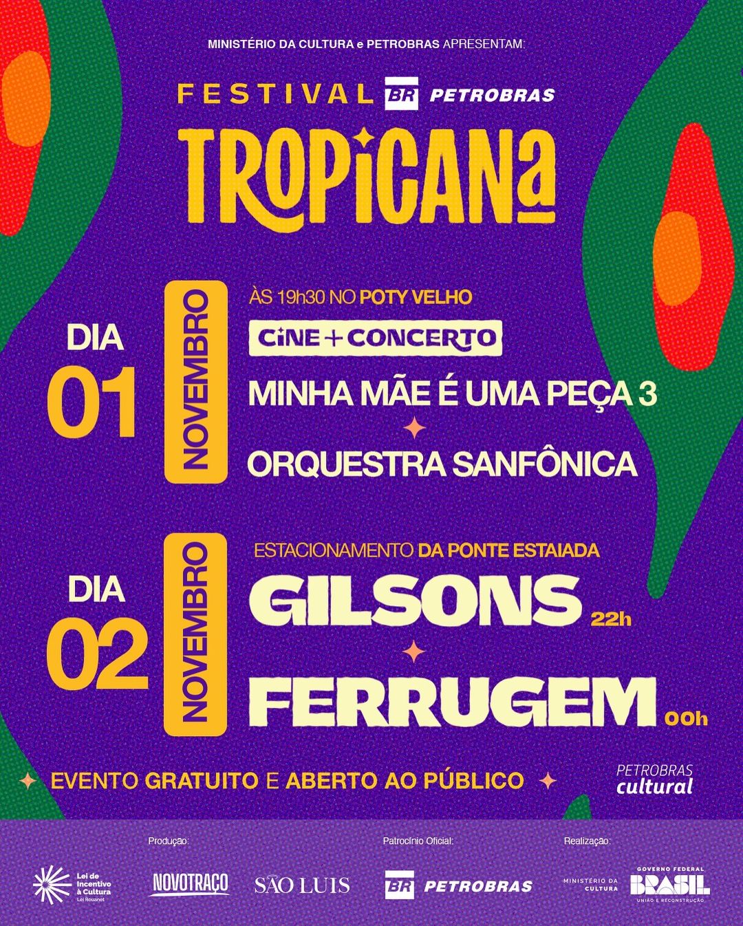 Dica Lupa 1: confira os eventos em Teresina entre os dias 01 e 03 de novembro