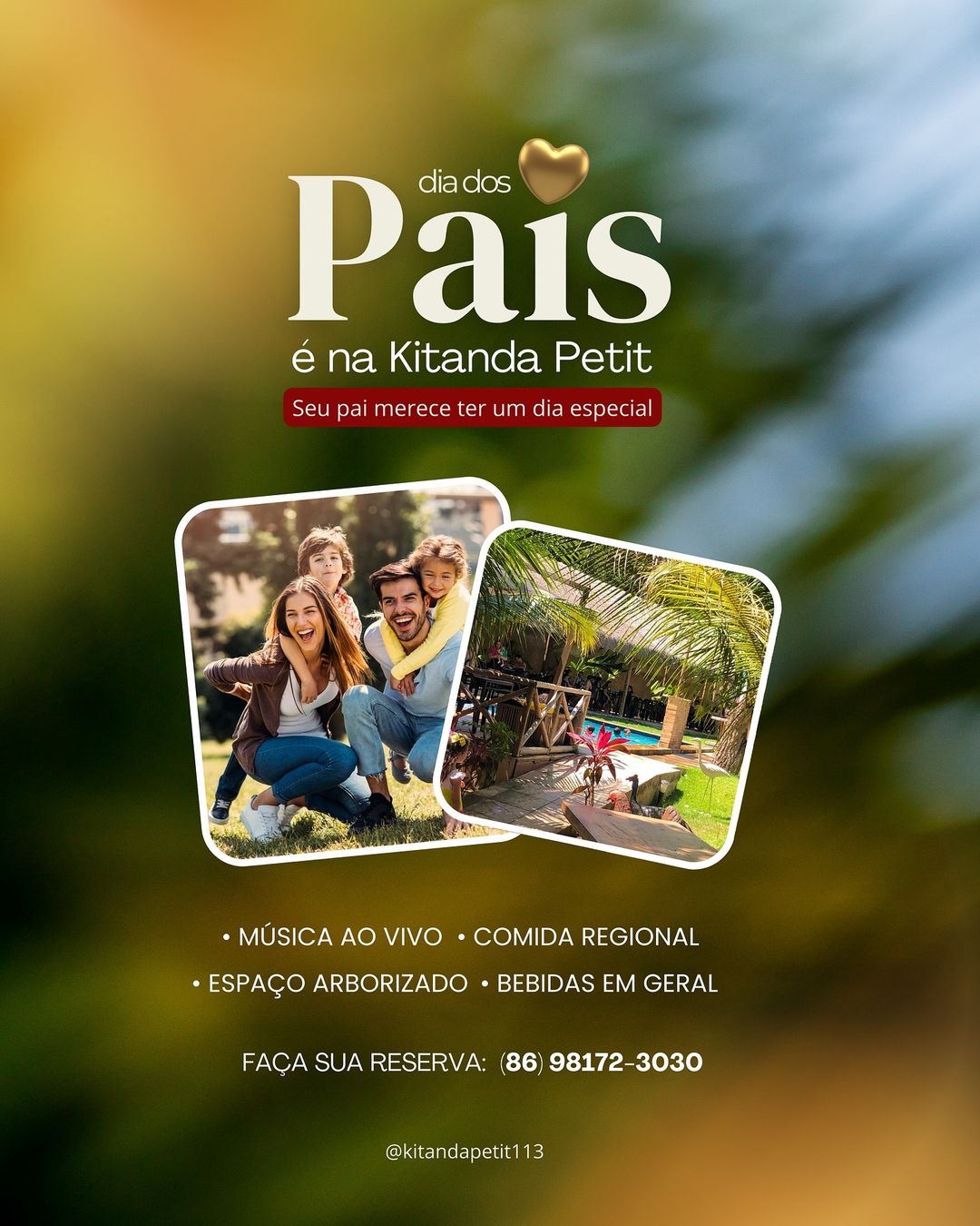 DICA LUPA 1: Confira a programação para o Dia dos Pais