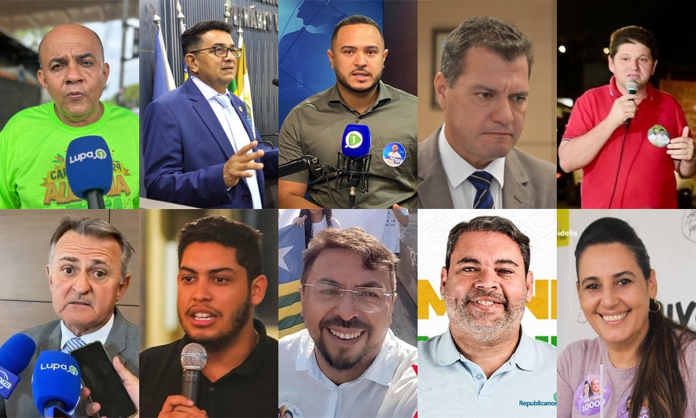 Confira os candidatos a vereador de Teresina mais citados em pesquisa Opinar