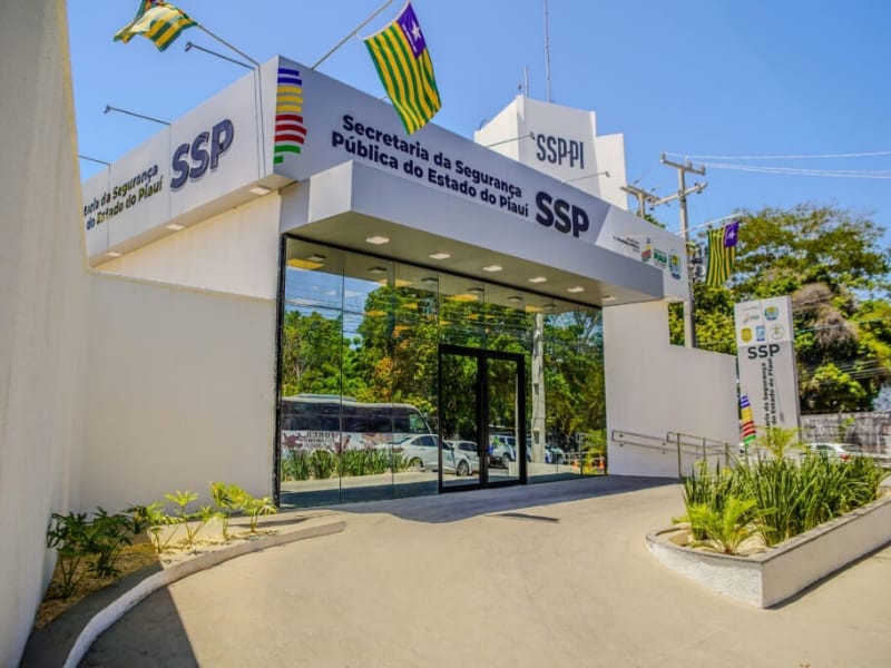 Secretaria de Segurança Pública do Piauí (SSP-PI). Foto: Divugação