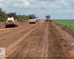 Obra da Rodovia Transcerrados
