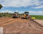 Obra da Rodovia Transcerrados