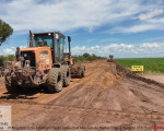Obra da Rodovia Transcerrados