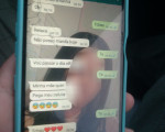 Imagens de conversas de suspeito de pedofilia com suas vítimas, crianças entre 8 a 12 anos