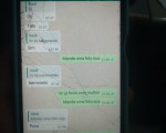 Imagens de conversas de suspeito de pedofilia com suas vítimas, crianças entre 8 a 12 anos