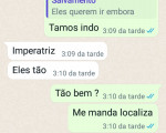 Mensagens de golpistas à família de Antônio