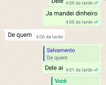Mensagens de golpistas à família de Antônio