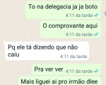 Mensagens de golpistas à família de Antônio