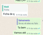 Mensagens de golpistas à família de Antônio