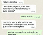 Prints da conversa