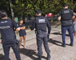 Operação no Centro de Teresina - Foto: Divulgação/DEOP