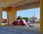 Avião cai em Teresina - Foto: Laura Cardoso/TV Lupa1