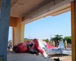 Avião cai em Teresina - Foto: Laura Cardoso/TV Lupa1