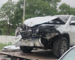 Criminoso bate carro roubado de vereador João Pereira - Foto: Reprodução