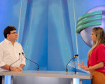 Primeiro debate para governador foi transmitido pela TV Cidade Verde.