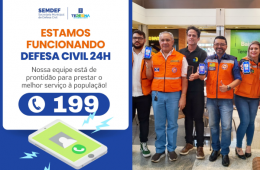 Número 199 da Defesa Civil de Teresina volta a funcionar para emergências