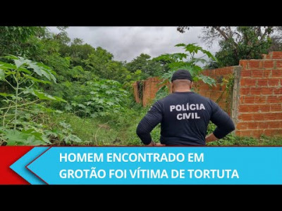 Homem encontrado em grotão nos Três Andares foi vítima de sessão do Tribunal do Crime - Alô Lupa 1