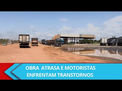 Obra de rotatória nas BRs 226 e 316 atrasa e motoristas enfrentam transtornos em Timon - Alô Lupa 1