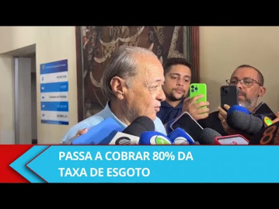 Águas de Teresina passa a cobrar 80% da taxa de esgoto, anuncia prefeitura - Alô Lupa 1