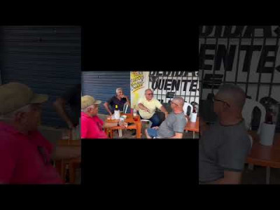 Antônio José Lira com populares, faz menção a obras que estão sendo feitas pela gestão do Dr. Pessoa