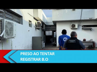 Homem é preso ao tentar registrar Boletim de Ocorrência em Teresina - Alô Lupa 1