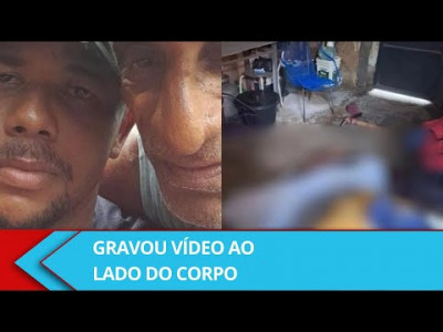 Suspeito de matar idoso com golpes de picareta grava vídeo ao lado do corpo - Alô Lupa 1