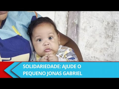 Ajude Jonas Gabriel: Família pede ajuda para custear tratamento de criança de apenas 4 meses