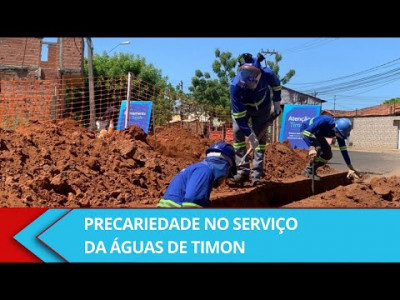 Má prestação de serviço: vereador de Timon-Ma manifesta sobre serviço da Águas de Timon - Alô Lupa1