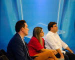 Primeiro debate para governador foi transmitido pela TV Cidade Verde.