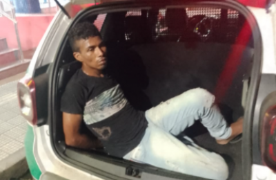 VÍDEO: Homem é preso arrombando Banco do Brasil no Centro de Teresina