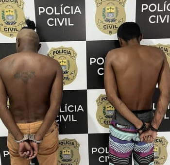 Polícia Civil prende pai e filho acusados de tráfico de drogas no Piauí