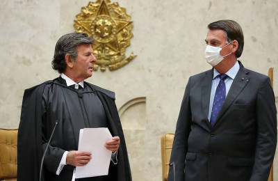 Presidente do STF diz que não irá se reunir com Bolsonaro em Conselho