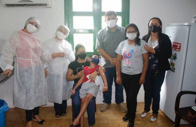 Parnaíba inicia campanha de vacinação de crianças contra Covid-19