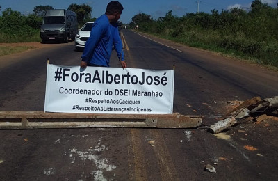 Indígenas protestam por melhorias na área da saúde no Maranhão