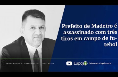 Prefeito de Madeiro é assassinado com três tiros em campo de futebol